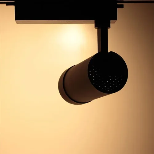 Светодиодный светильник трековый JH-GDD-TJ1 2L PX55 (30W, 220V, 10-60deg, черный корпус warm white) - фото III