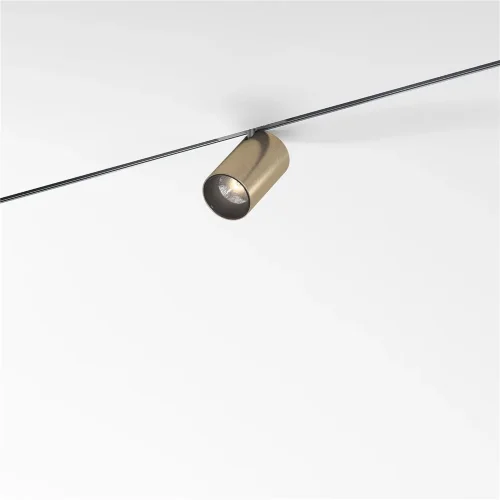 Mini Magnetic Трековый светильник 5W 3000K латунь/черный 85202/01 - фото