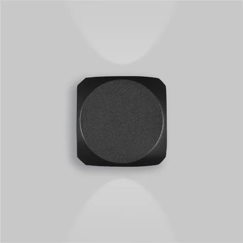 Настенный светильник (бра) Bond Street 4Вт 3000K IP 54 (Черный) - фото 4