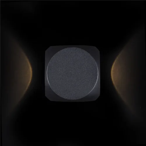 Настенный светильник (бра) Bond Street 4Вт 3000K IP 54 (Черный) - фото 7