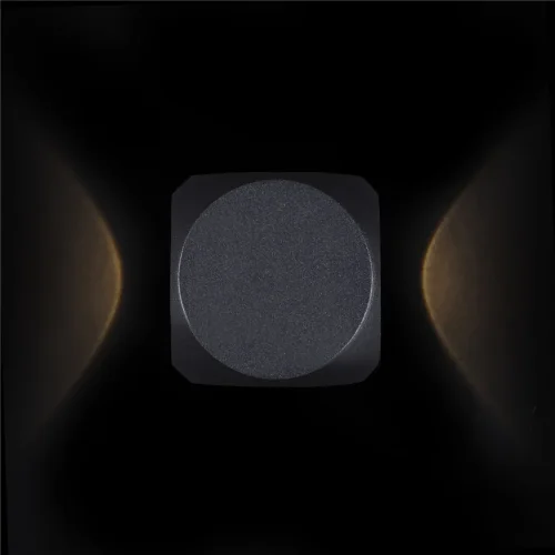 Настенный светильник (бра) Бонд-Стрит / Бонд-Стрит / Bond Street 4Вт 3000K IP 54 (Черный) O015WL-L4B - фото 6