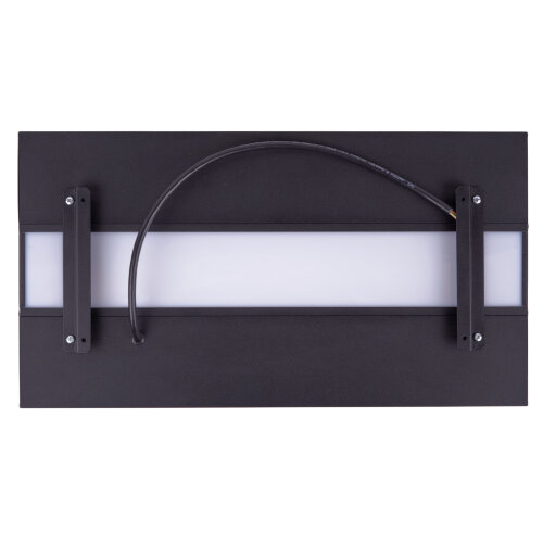 ULO-K16B 2x16W-4000K-L50 5W-3000K IP44 BLACK Светильник линейный светодиодный подвесной с фоновой подсветкой, Белый свет 4000К, Алюминий, Цвет черный, TM Uniel - фото 4