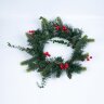 ULD-T4040-020-SNA-3AA WARM WHITE IP20 WREATH Украшение светодиодное Венок, на батарейках 3АА не в-к, 40х40см, 20 светодиодов, Теплый белый свет, TM Uniel - фото 1
