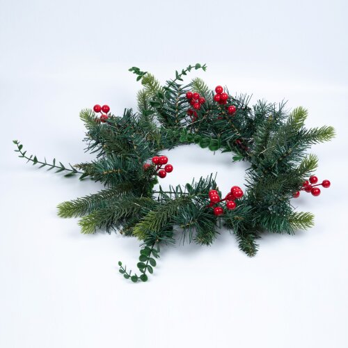 ULD-T4040-020-SNA-3AA WARM WHITE IP20 WREATH Украшение светодиодное Венок, на батарейках 3АА не в-к, 40х40см, 20 светодиодов, Теплый белый свет, TM Uniel - фото 2
