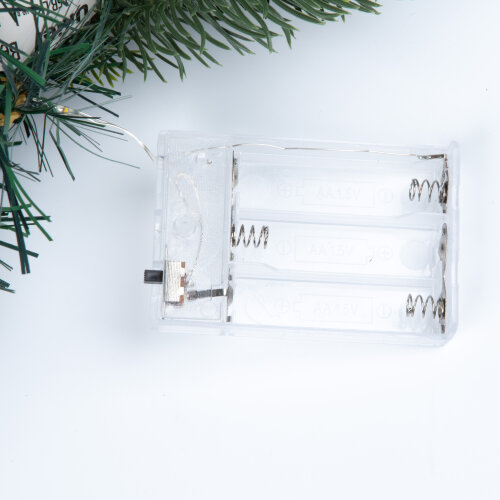 ULD-T4040-020-SNA-3AA WARM WHITE IP20 WREATH Украшение светодиодное Венок, на батарейках 3АА не в-к, 40х40см, 20 светодиодов, Теплый белый свет, TM Uniel - фото 3