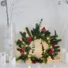 ULD-T4040-020-SNA-3AA WARM WHITE IP20 WREATH Украшение светодиодное Венок, на батарейках 3АА не в-к, 40х40см, 20 светодиодов, Теплый белый свет, TM Uniel - фото 6