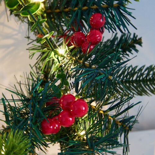 ULD-T4040-020-SNA-3AA WARM WHITE IP20 WREATH Украшение светодиодное Венок, на батарейках 3АА не в-к, 40х40см, 20 светодиодов, Теплый белый свет, TM Uniel - фото 7