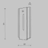 Настенный светильник (бра) Вентана / Ventana 3000К 15Вт (Латунь) MOD523WL-L15BG3K - фото 5