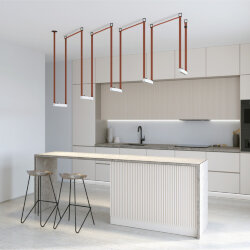 Cветильник для трека-ремня Belty, серия Grill, со светодиодом, L323*W40*H45мм, 48V DC, 12W, RA90, 24°, 3000K, IP20, белый с черным, алюминий, Denkirs DK5571-WB