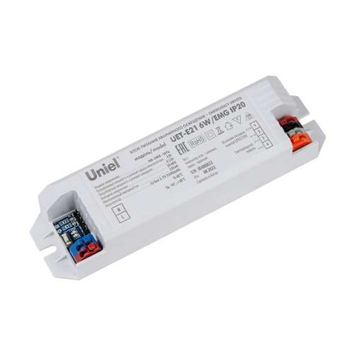 UET-E21 6W-EMG IP20 Блок питания для аварийного освещения панелей Effective, 6вт, TM Uniel - фото 1
