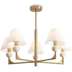 Потолочный светильник Freya FR2043CL-05BS (Латунь)