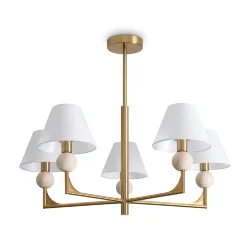 Потолочный светильник Freya FR2043CL-05BS (Латунь)