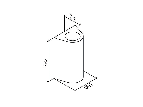 Светильник настенный JY ZIMA-2 черный, LW-A0148B-BL-WW. Фото 2