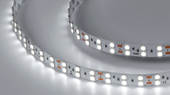 Светодиодная лента 28.8Вт 24В IP33 холодное свечение, DSG5120-24-W-33 - фото