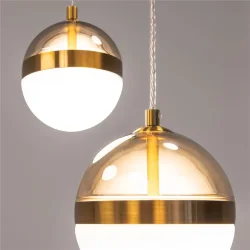 Подвесной светильник Area 3000К 120Вт (Черный и Латунь)