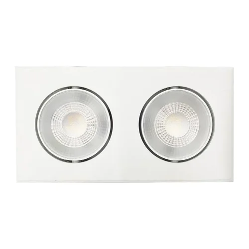 Светильник светодиодный PSP-S 412 2х8Вт 4000К IP40 40град. карданный бел. JazzWay 5048355 - фото