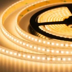Лента светодиодная ELFLED 600SMD диодов (2835), 24В, IP67, 5м, САУНА, белый теплый 2800-3300К