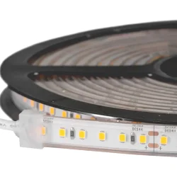 Лента светодиодная ELFLED 600SMD диодов (2835), 24В, IP67, 5м, САУНА, белый теплый 2800-3300К