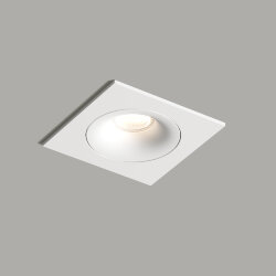 Встраиваемый светильник, IP 20, 50 Вт, GU10, белый, алюминий, Denkirs DK2121-WH