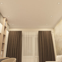 Встраиваемый светильник, IP 20, 50 Вт, GU10, белый, алюминий, Denkirs DK2121-WH