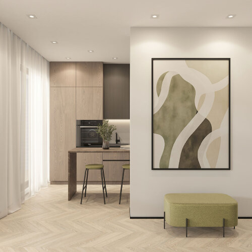 DK2121-WH Встраиваемый светильник, IP 20, 50 Вт, GU10, белый, алюминий. Фото 4