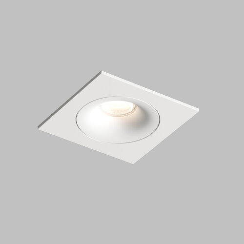 DK2121-WH Встраиваемый светильник, IP 20, 50 Вт, GU10, белый, алюминий.
