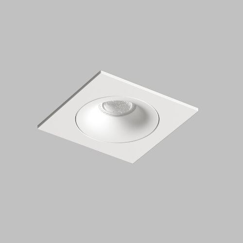DK2121-WH Встраиваемый светильник, IP 20, 50 Вт, GU10, белый, алюминий. Фото 2