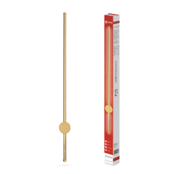 Светильник светодиодный ESTETIKA ART-100B-40GL 20Вт 230В 4000K 1400Лм 1000х60x98 золото IN HOME