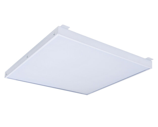 Универсальный офисный светодиодный светильник Грильято 40 Вт IP20 580x580x40 мм 6000K Опал - фото