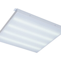 Универсальный офисный светодиодный светильник Грильято 40 Вт IP20 580x580x40 мм 6000K Опал