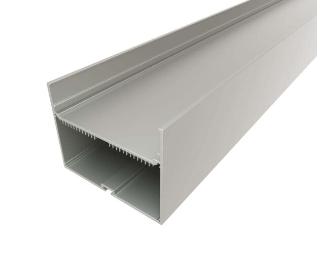 Профиль накладной алюминиевый LC-LP-76100-2 Anod - фото