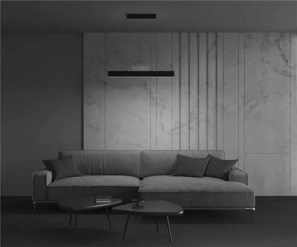 Подвесной светильник Step 4000K 1x23Вт 120° (Черный) - фото 8