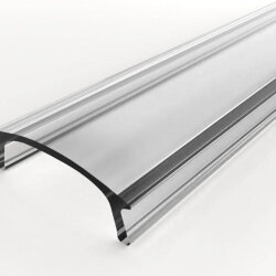 Рассеиватель поликарбонатный для профиля LC-LRM-P16-6 прозрачный