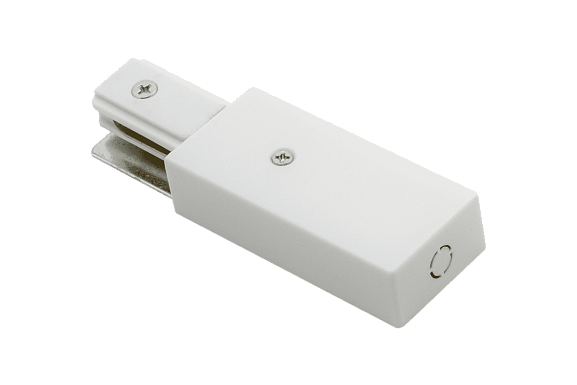 Подвод питания для однофазного трека, CN2-WH-PW - фото