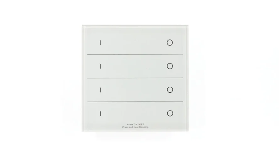 Сенсорная панель T16 White IC21 (220V, DIM, 4 zone, DMX512, RF 2.4GHz) - фото I