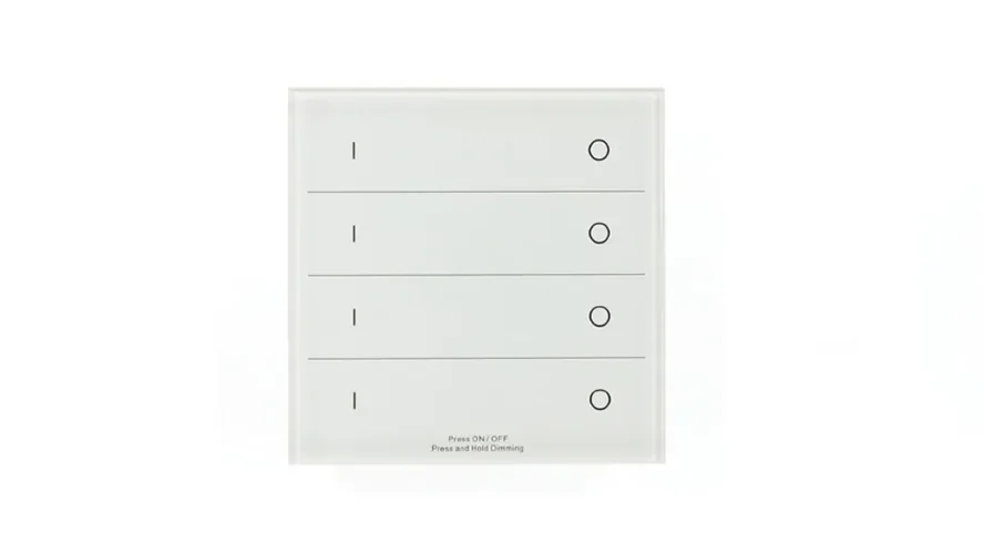 Сенсорная панель T16 White IC21 (220V, DIM, 4 zone, DMX512, RF 2.4GHz) - фото I