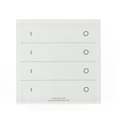 Сенсорная панель T16 White IC21 (220V, DIM, 4 zone, DMX512, RF 2.4GHz)