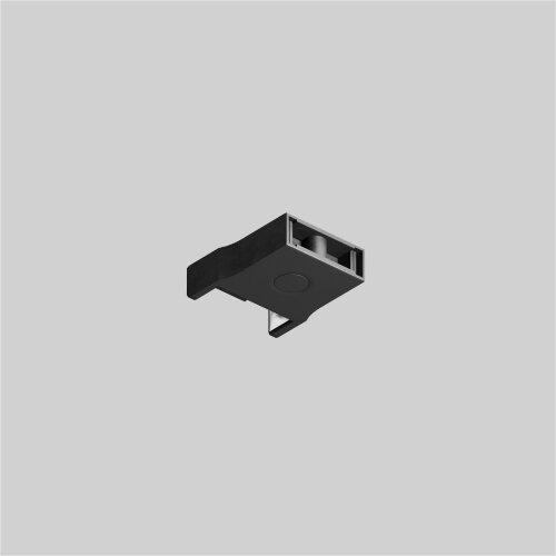 TR5214-BK Торцевая заглушка для трека Air, серия Base, с отверстием для крепления , черный, пластик.