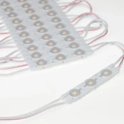 Светодиодный модуль 3 led 6011 MOD86 (1,5W, 12V, warm white, IP65)