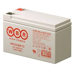 Аккумулятор 12В 9А.ч WBR HR1234W F2 WBR