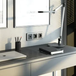 Накладка для розетки USB  (графит матовый) W1179564