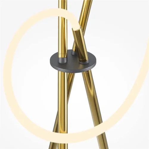 Настольный светильник Crochet 3000К 15Вт (Латунь) - фото 6