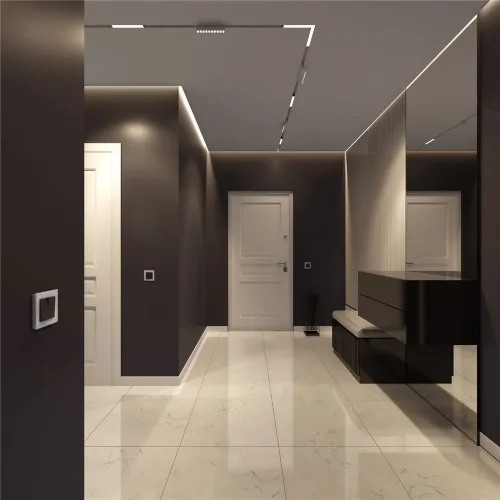 Перекрестный переключатель двухклавишный (чёрный матовый) W1123006 - фото 5