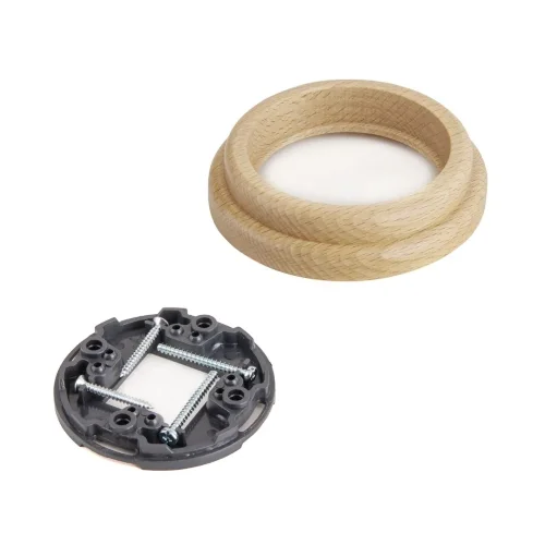 Рамка на 1 пост светлый бук W0015224 - фото 5