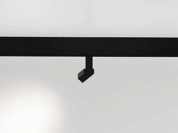 Светильник для низковольтного трека SY mini 1.2 Вт, SY-mini-523517-1.2-48-BL-WW. Фото 9