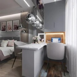 Подвесной светильник Ферми / Fermi E27х1 (Никель) P140-PL-170-1-N