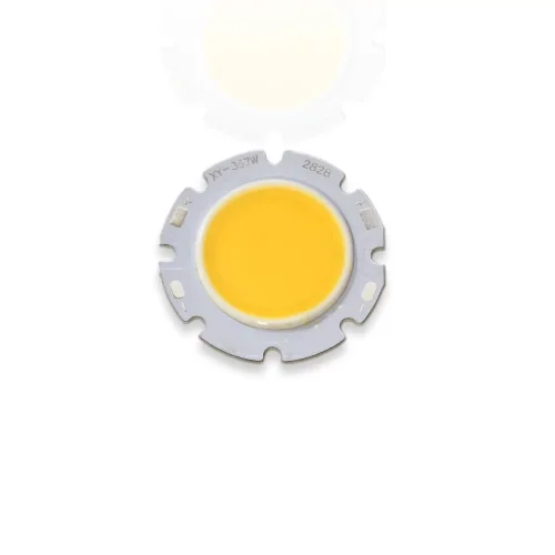 Светодиодная COB матрица 2828 W14 (21-24V, 7W, 300mA, white) - фото.