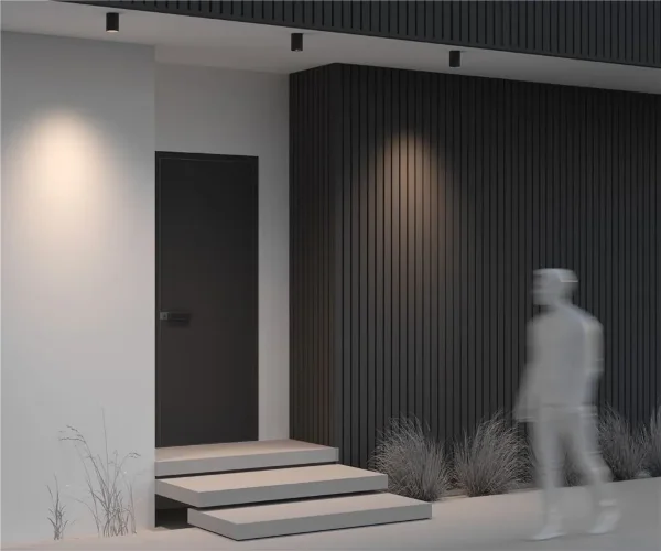 Потолочный светильник Luxe 3000К 10Вт IP 65 (Черный) - фото 7