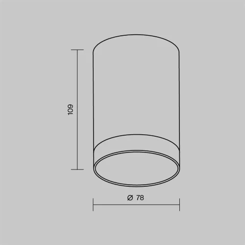 Потолочный светильник Luxe 3000К 10Вт IP 65 (Черный) - фото 8