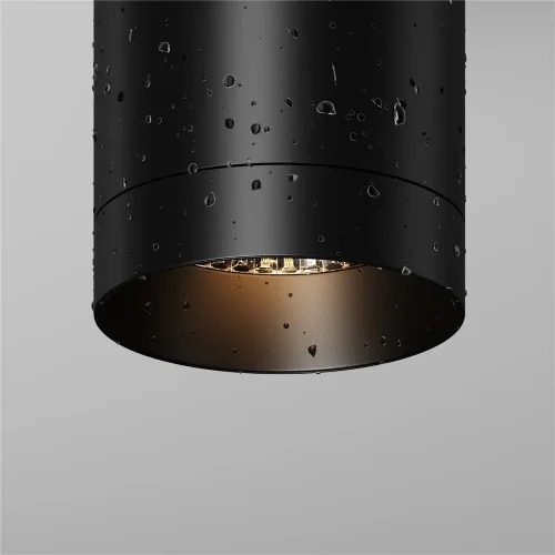 Потолочный светильник Люкс / Luxe 3000К 10Вт IP 65 (Черный) O500CL-L10B3K - фото 4